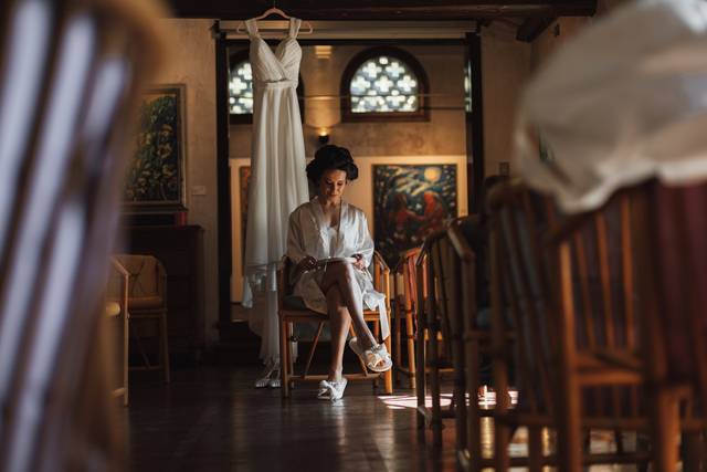 Preparazione sposa