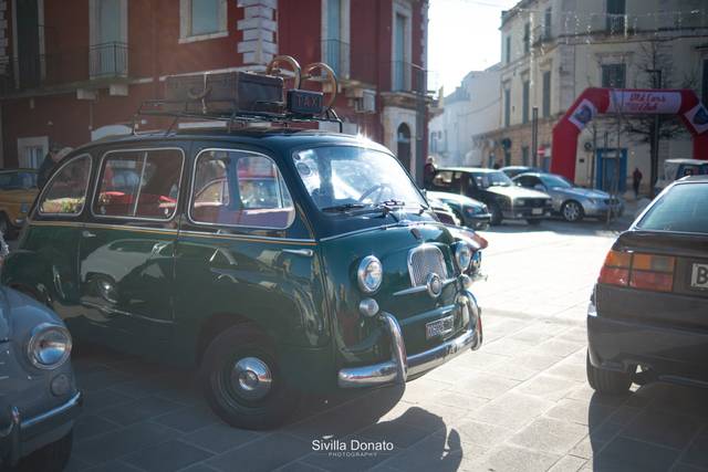 Dettagli fiat 600 multipla