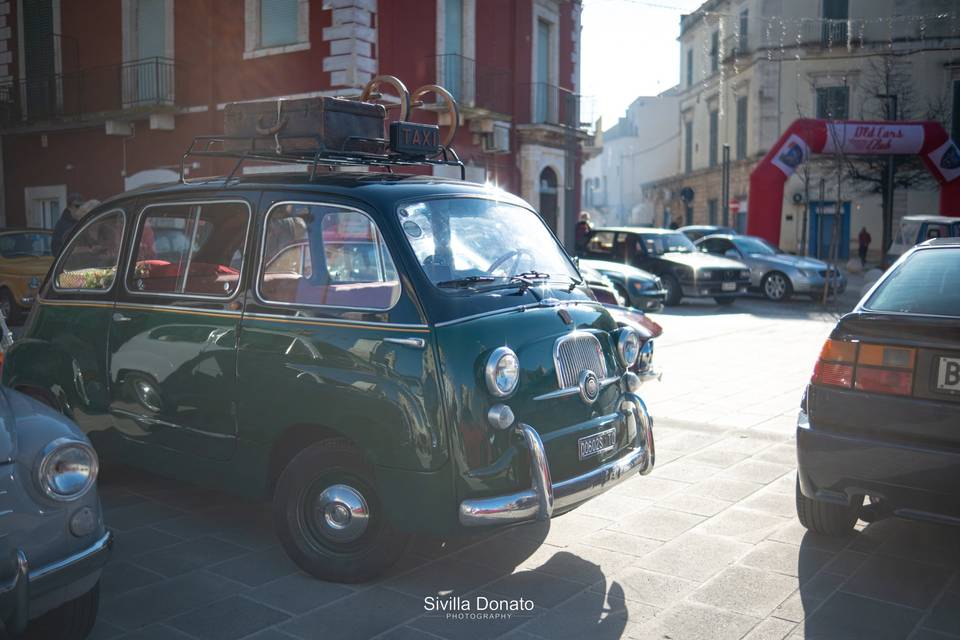 Dettagli fiat 600 multipla
