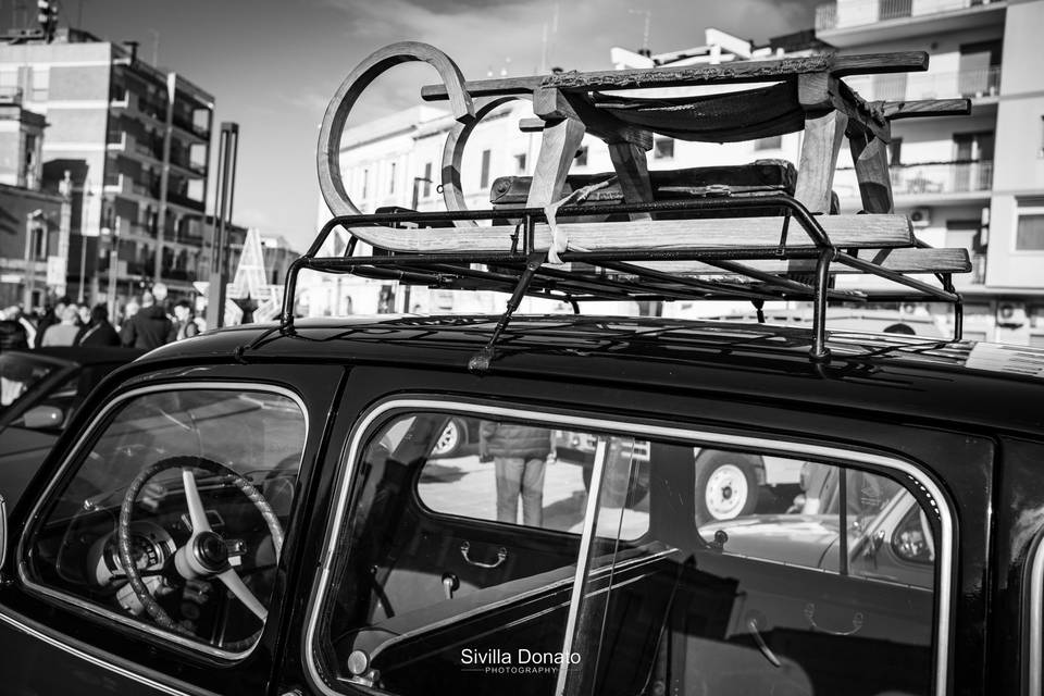 Dettagli fiat 600 multipla