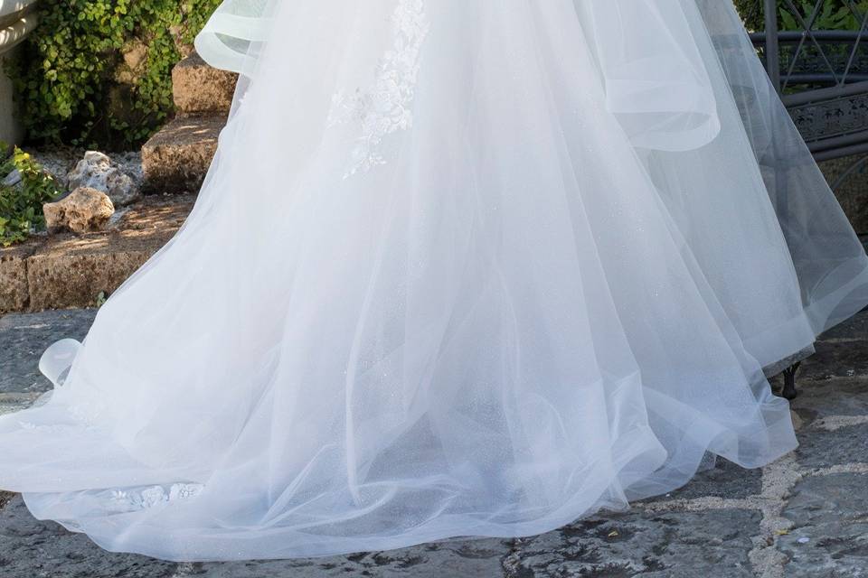 Sposa romantica pieffe