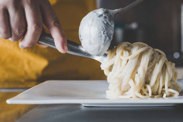 Tagliolini cacio e Pepe