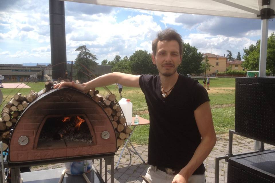 Pizzaiolo e forno