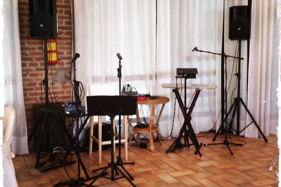 Duo voce/piano setup
