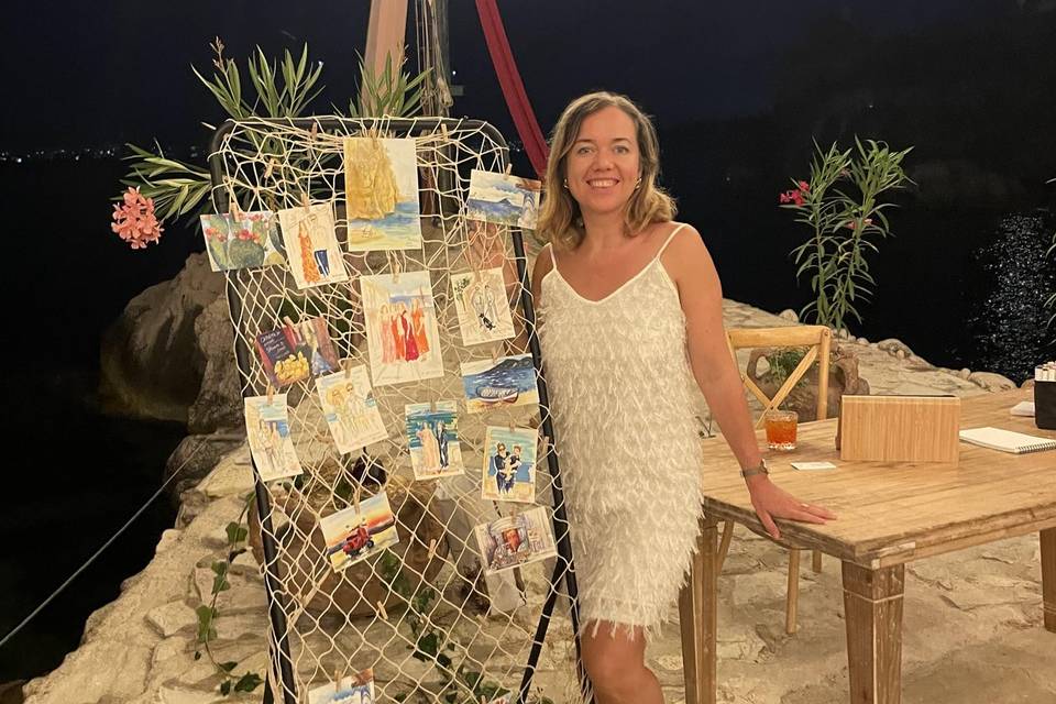 Lidia con la presentazione