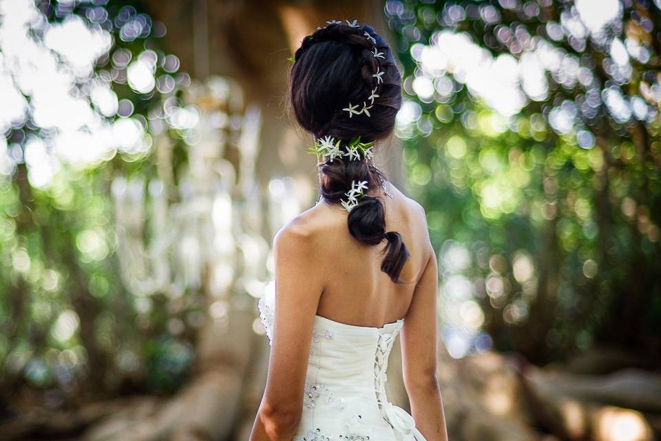 Japanese bride hairstyle erice