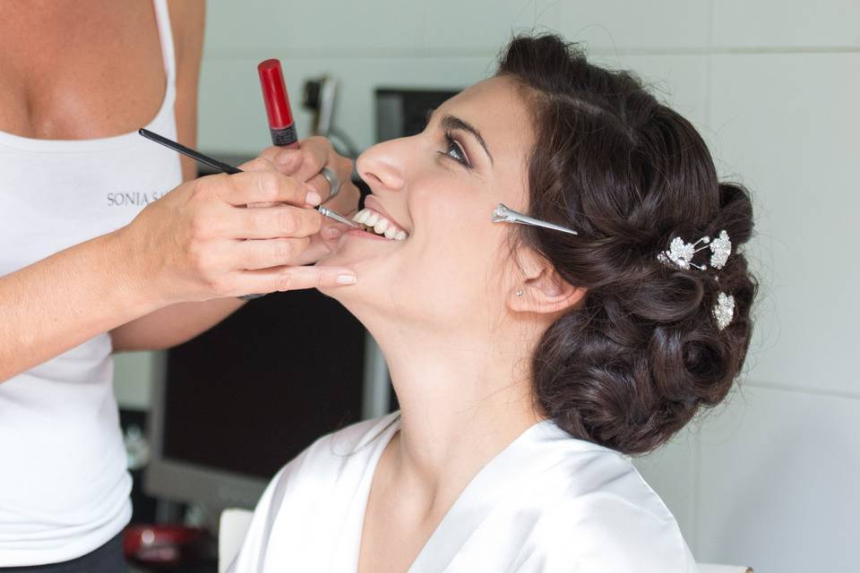 Sonia Sangiorgio Wedding Lookmaker