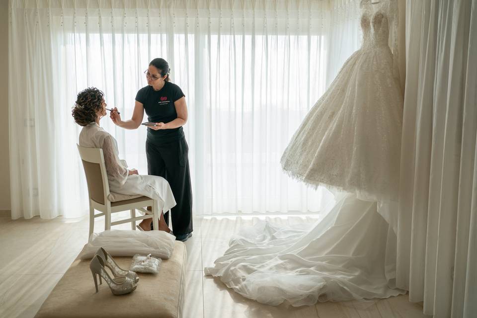 Sonia Sangiorgio Wedding Lookmaker