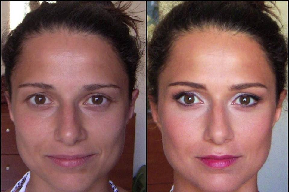 Trucco sposa Before/After