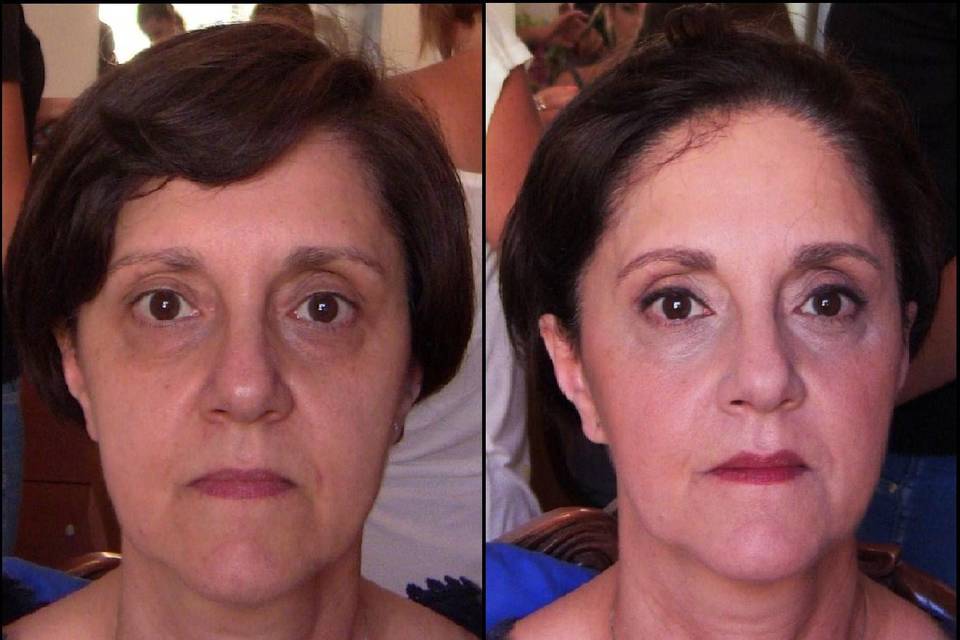 Trucco cerimonia Before/After