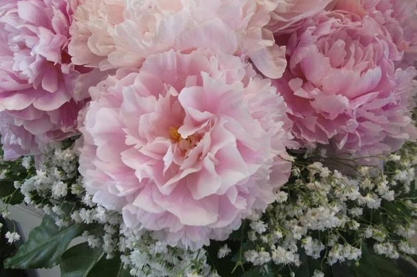 Bouquet con peonie