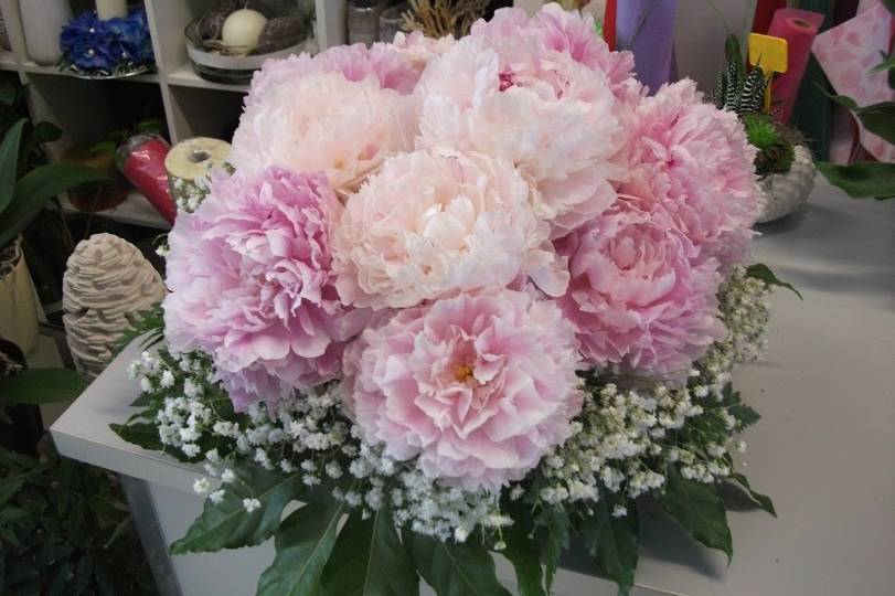 Bouquet peonie