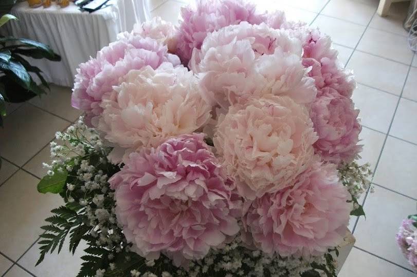 Bouquet peonie