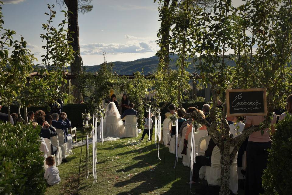 Nel giardino all'italiana