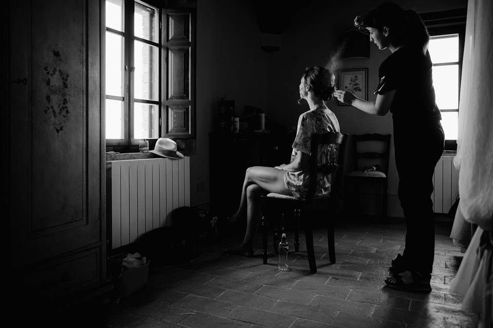 Acconciatura e trucco sposa