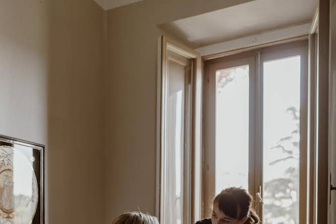 Acconciatura e trucco sposa