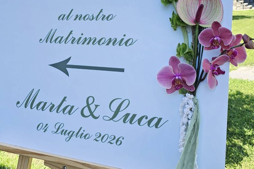 Cartello benvenuto