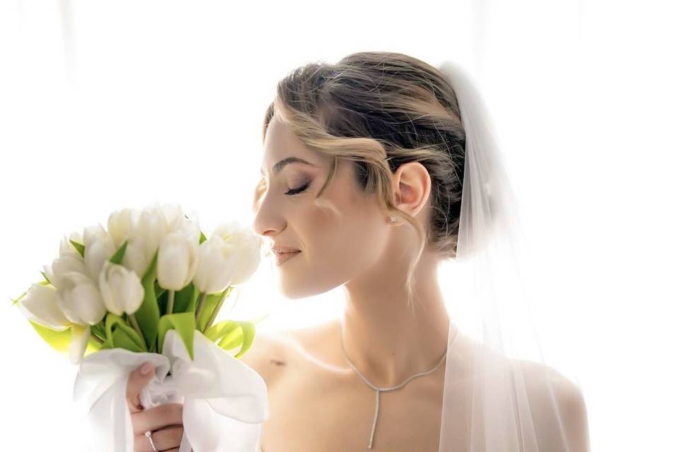 Nude makeup sposa