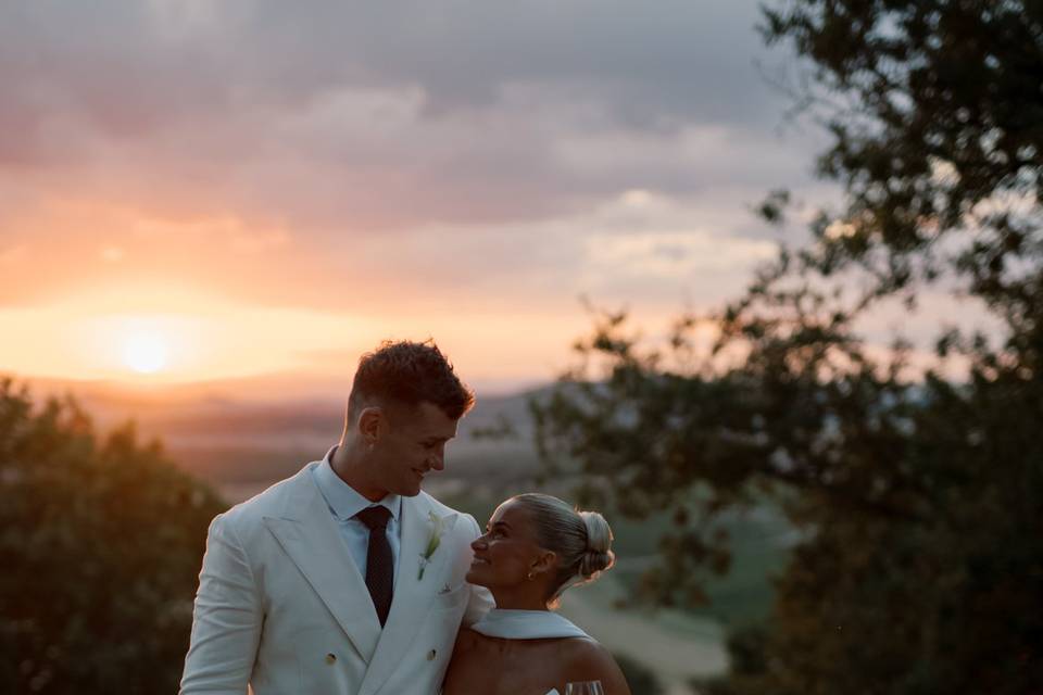 Tuscan sunset
