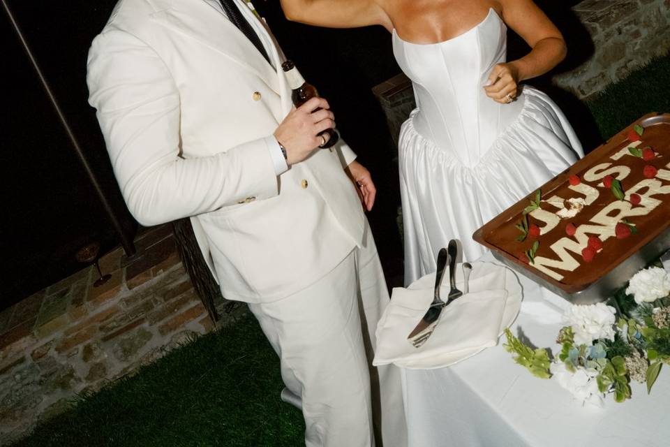 Just married
