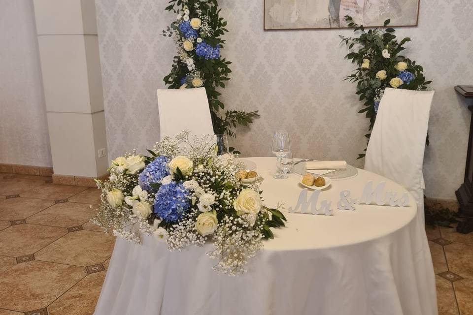 Tavolo sposi 1