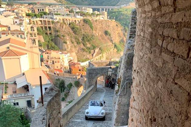 Maggiolino cabriolet bianco