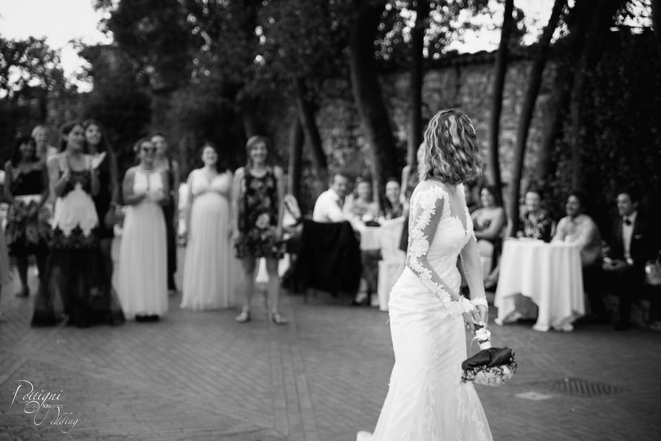 Wedding Day - Black And White