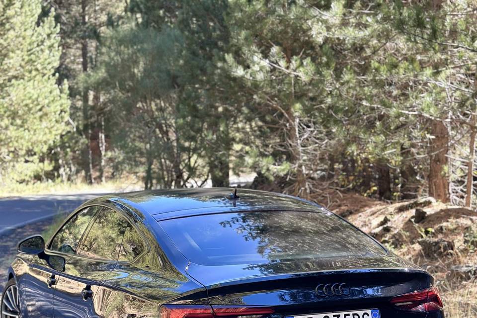 L'Audi A5, simbolo di eleganza