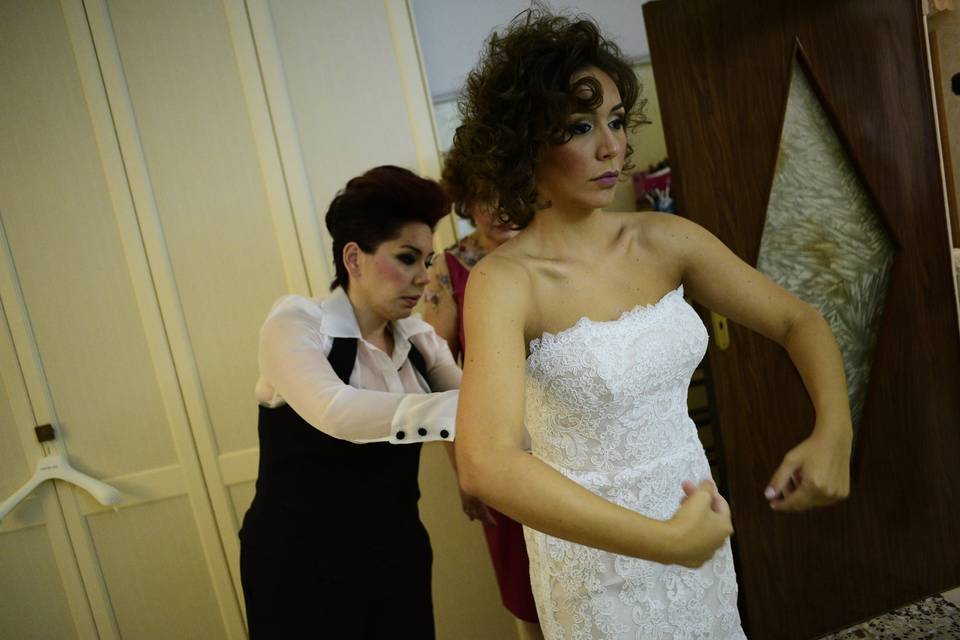 Preparativi della sposa