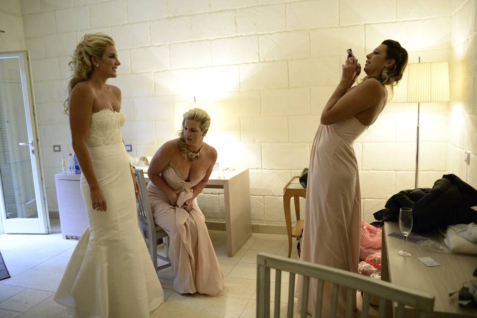 Preparativi sposa