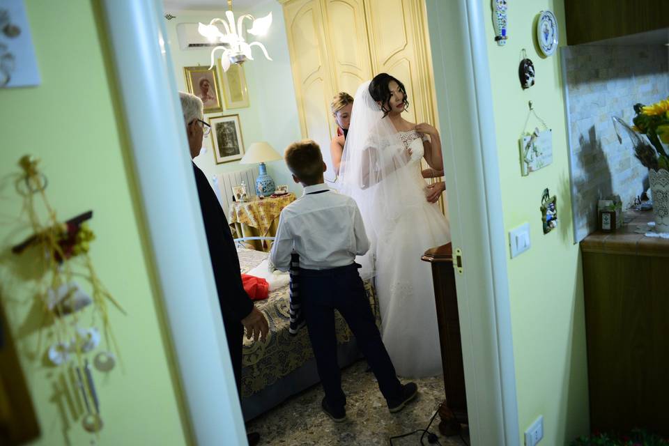 Preparativi sposa