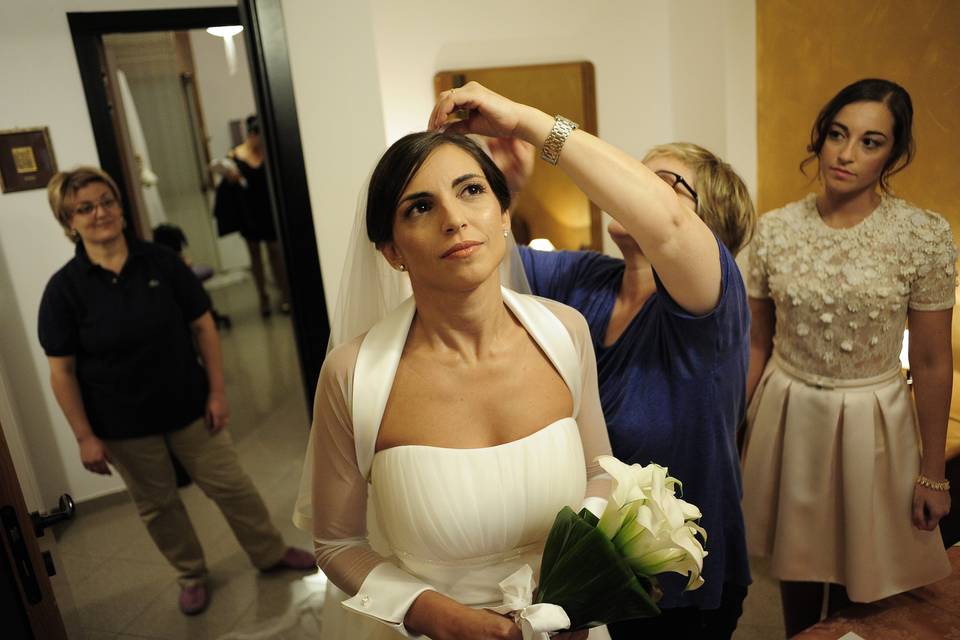 Preparativi della sposa