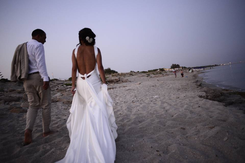 Passeggiata in spiaggia