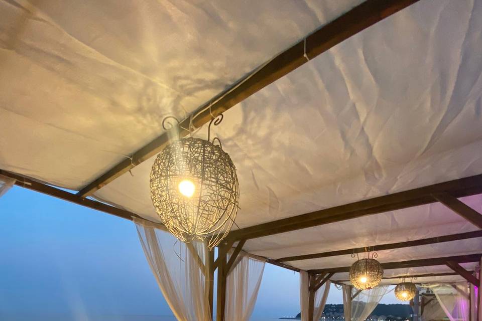 Allestimenti in terrazza