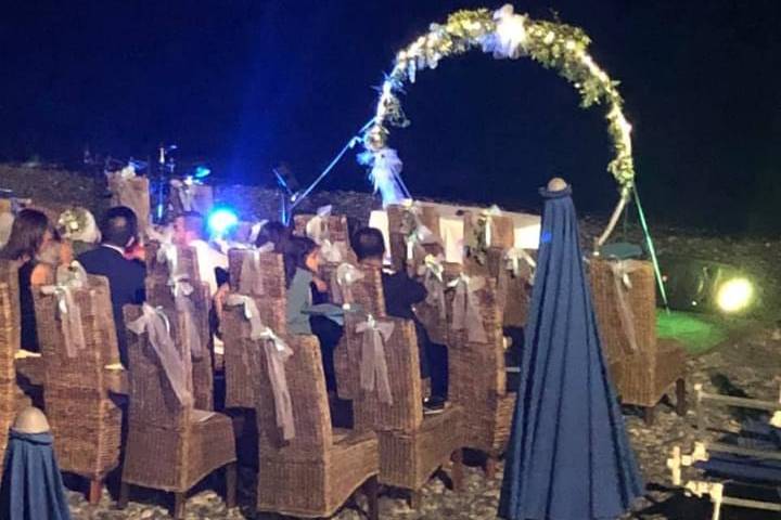 Cerimonia in spiaggia