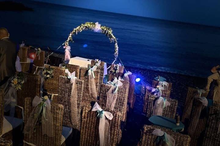 Cerimonia in spiaggia