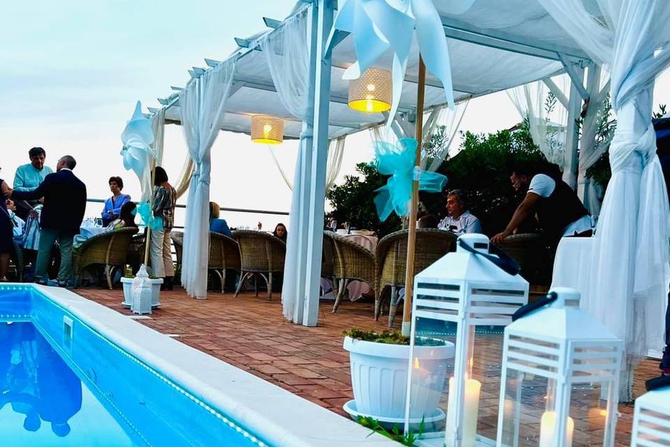 Allestimenti in piscina