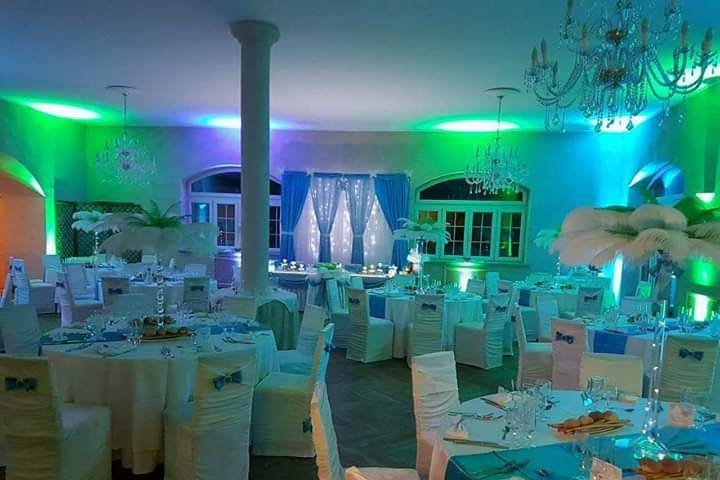 Allestimento sala battesimo