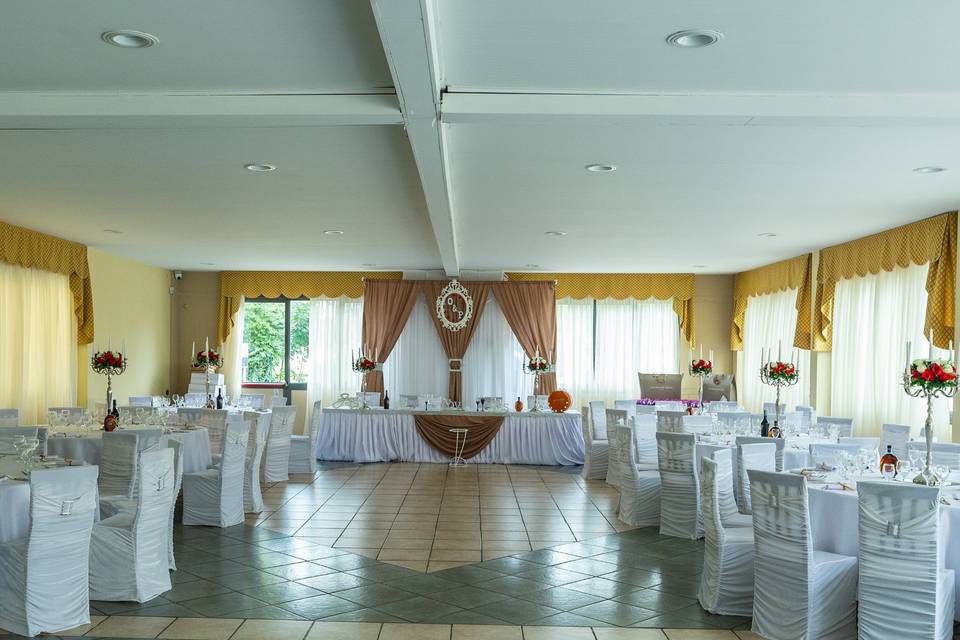 Allestimento matrimonio