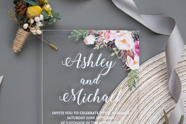 Partecipazione di matrimonio Ashley - My Wedding Paper