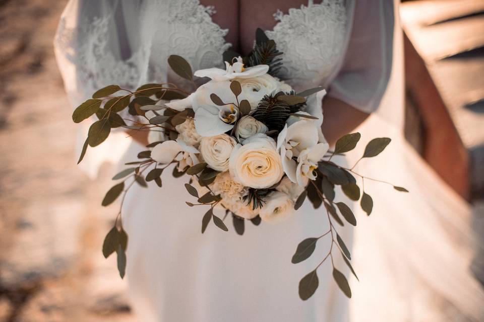 Bouquet sposa invernale