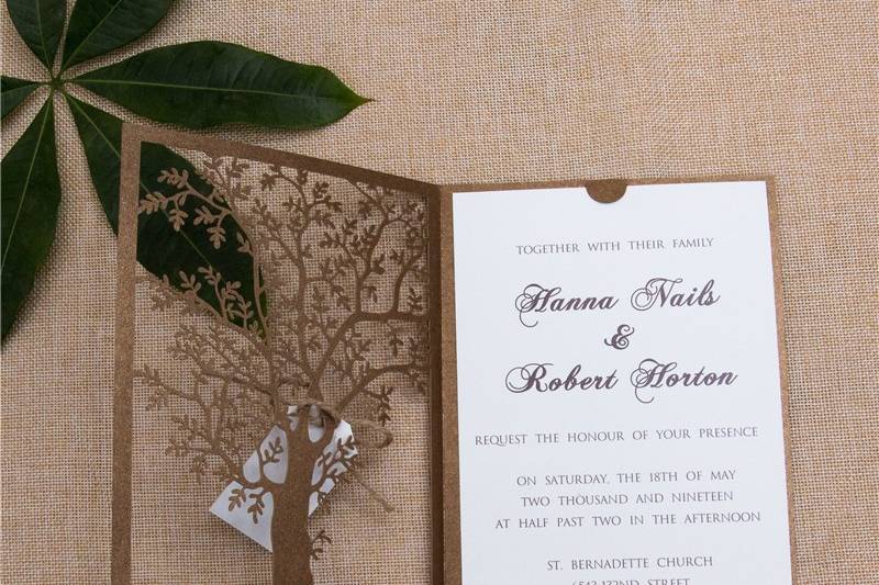 Wedding invitation