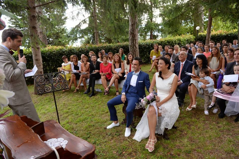 Matrimonio giardino