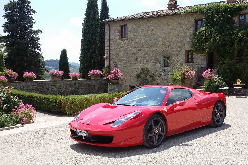 Ferrari 458 Spider - Chianti