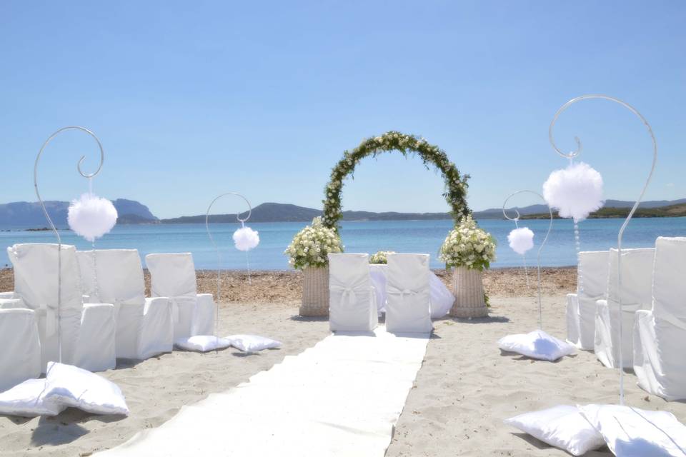 Wedding beach in Sardegna
