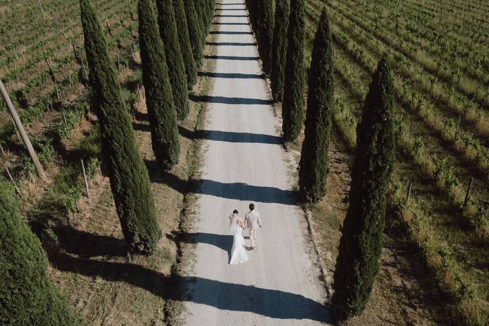 Viale di ingresso