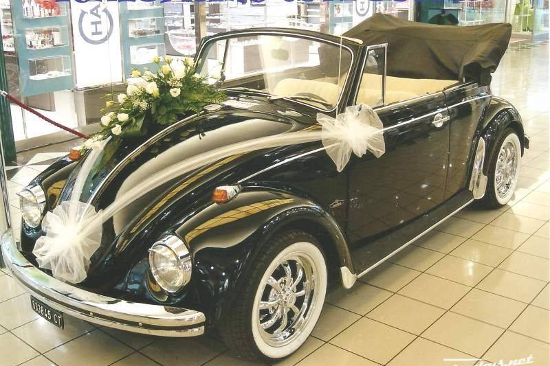 Maggiolino cabrio nero