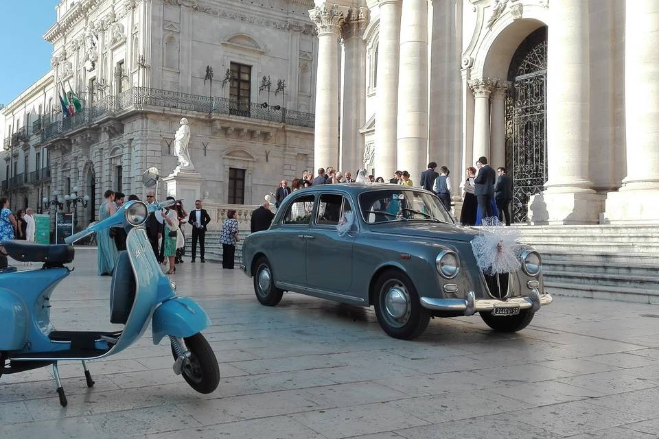 Lancia Appia + Vespa