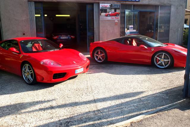 458 italia f 360 modena