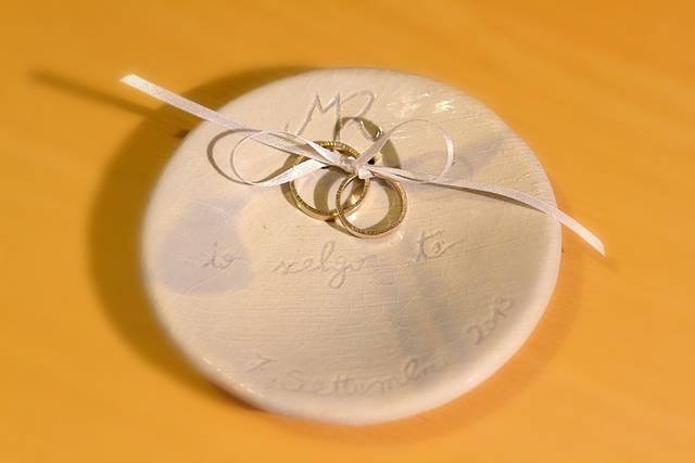 PortaFedi terracotta smaltata